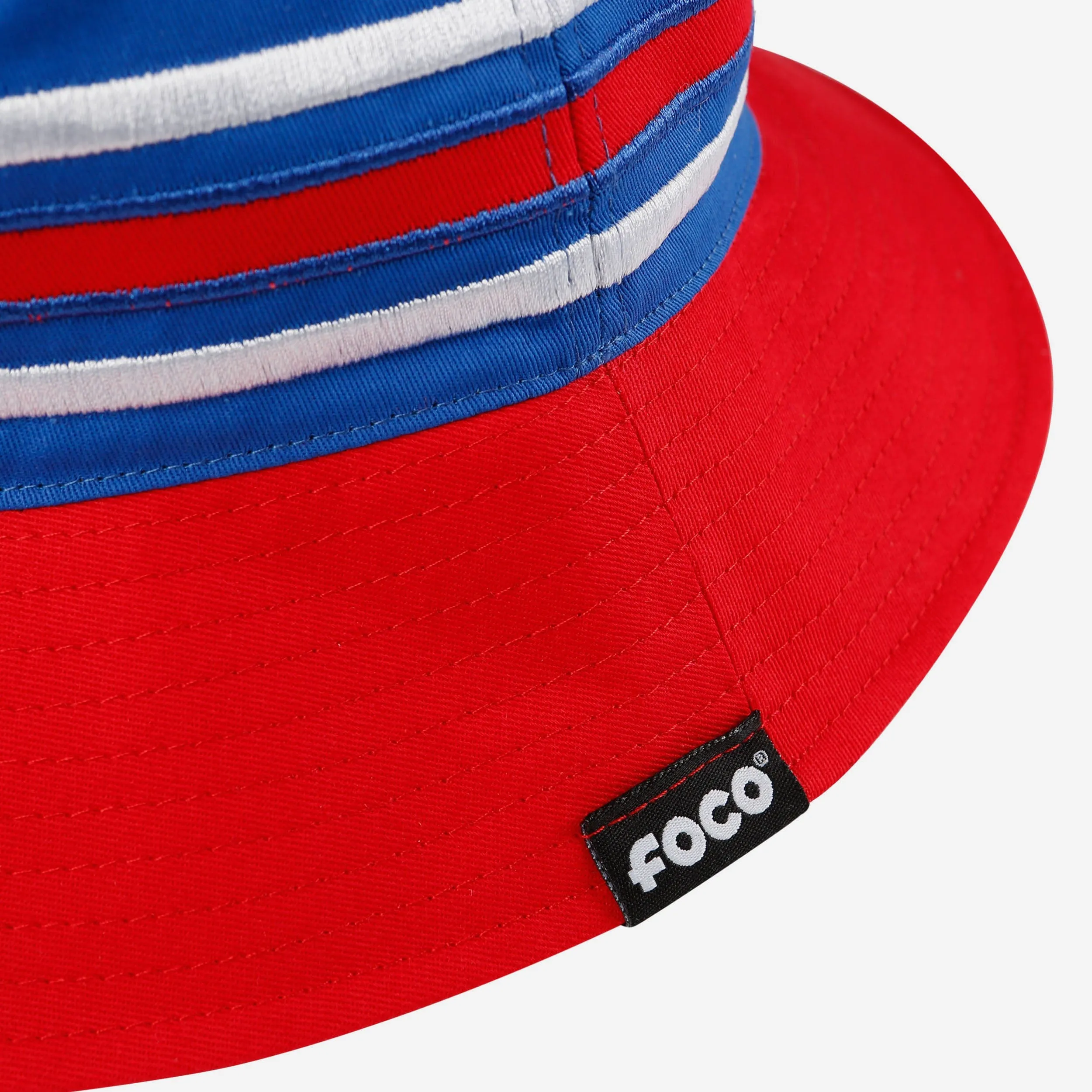 Kansas Jayhawks Team Stripe Bucket Hat