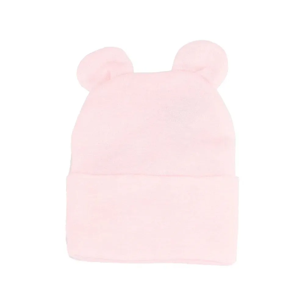 Kidcentral Newborn Ears Hat (Pink)