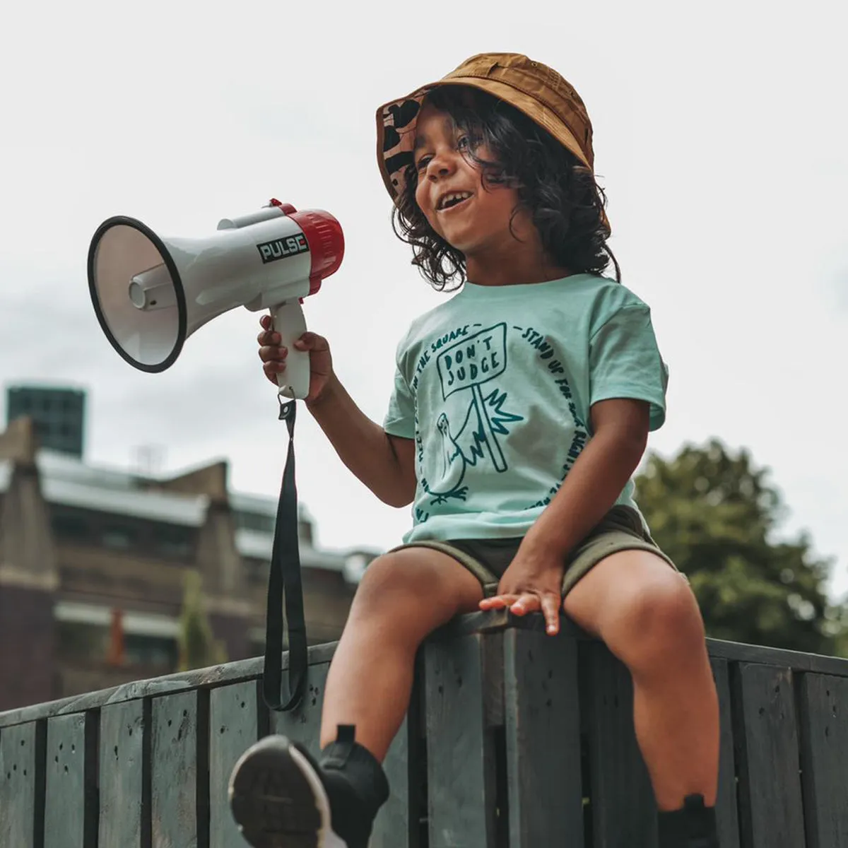 Kids Adventurer Bucket Hat: Cinnamon