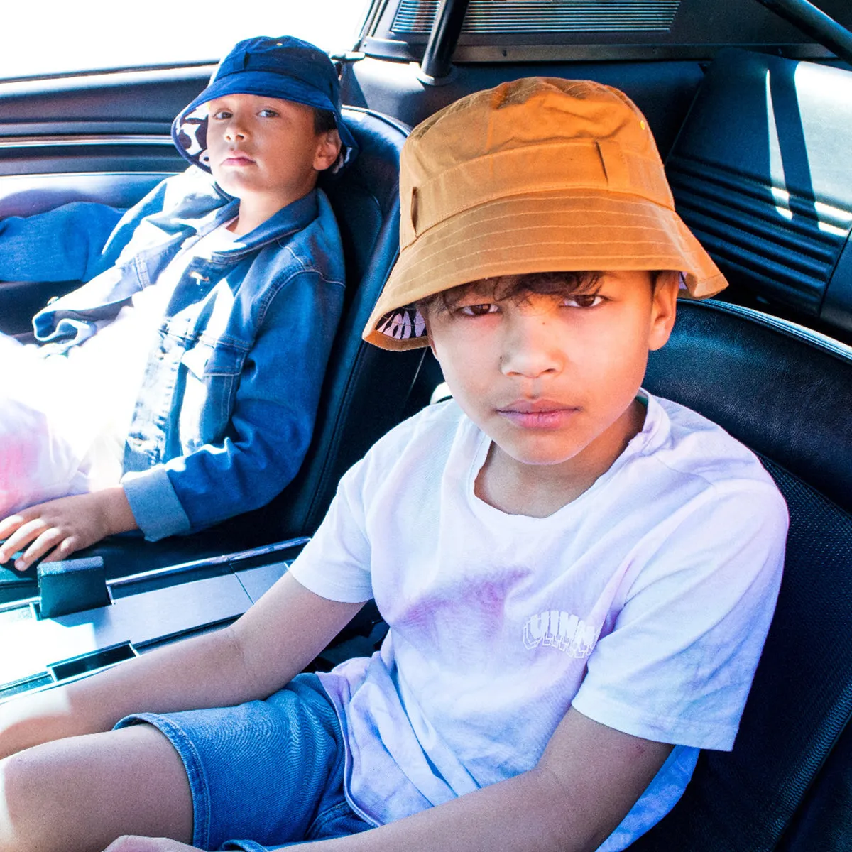 Kids Adventurer Bucket Hat: Cinnamon