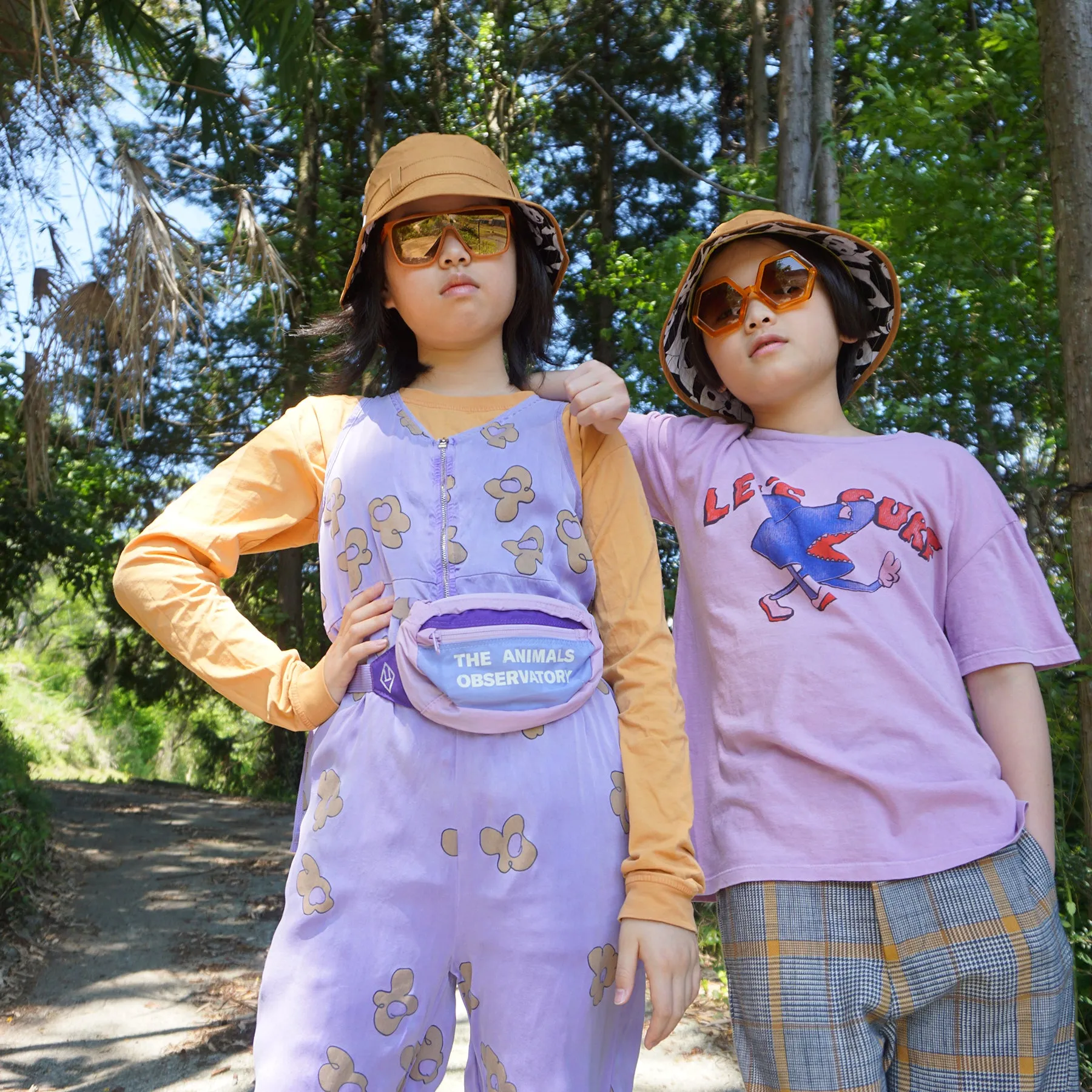 Kids Adventurer Bucket Hat: Cinnamon