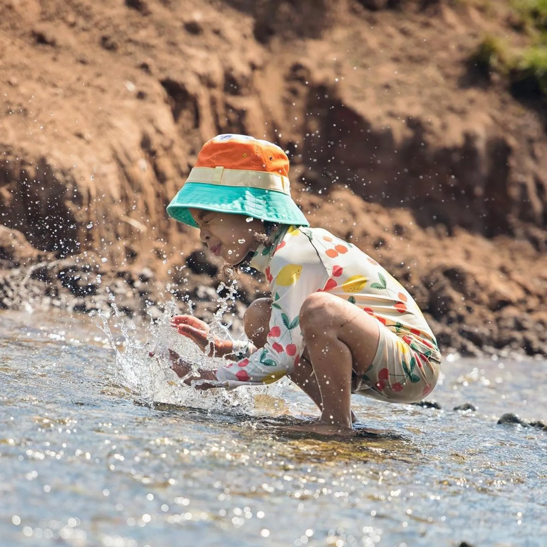 Kids Adventurer Bucket Hat: Multi Colour