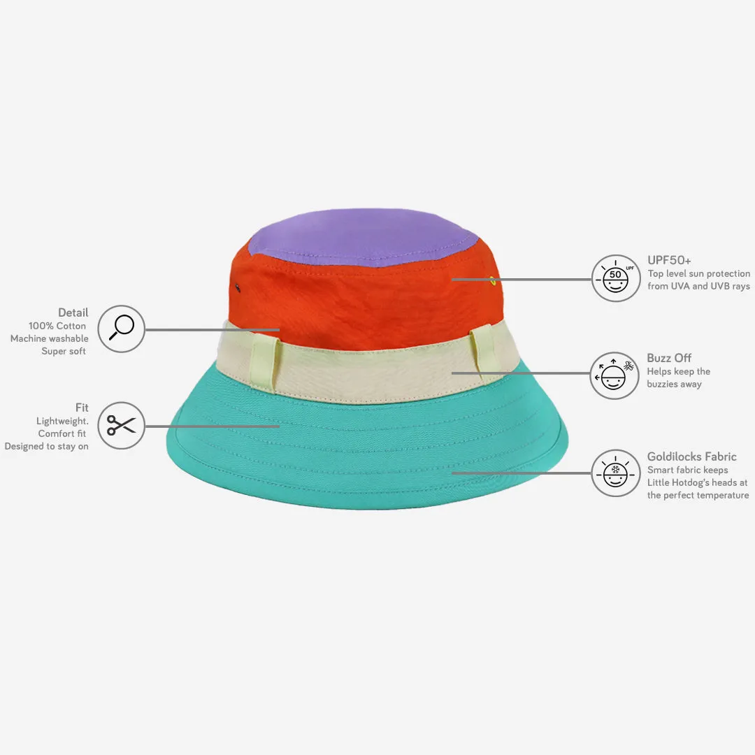 Kids Adventurer Bucket Hat: Multi Colour