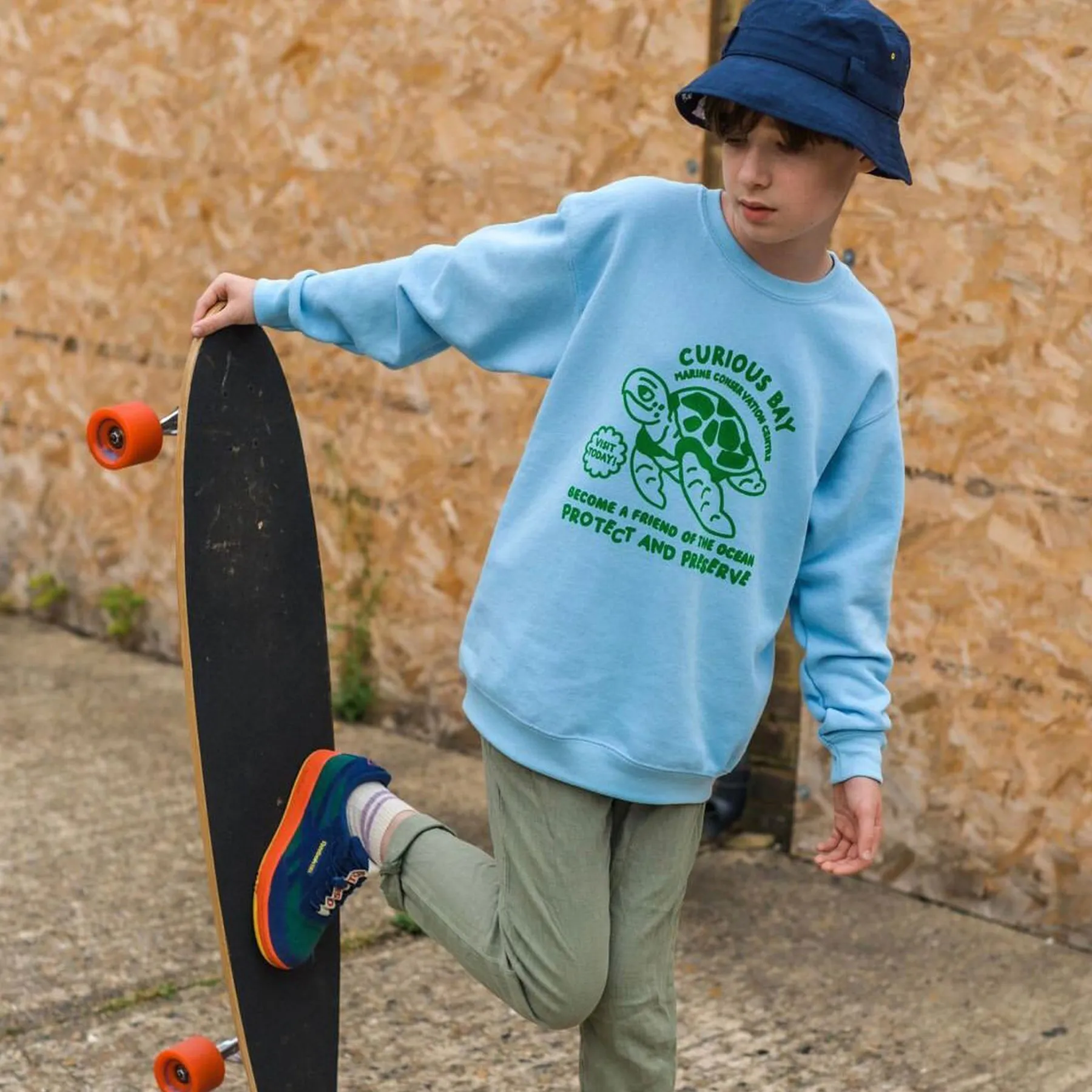 Kids Adventurer Bucket Hat: Navy