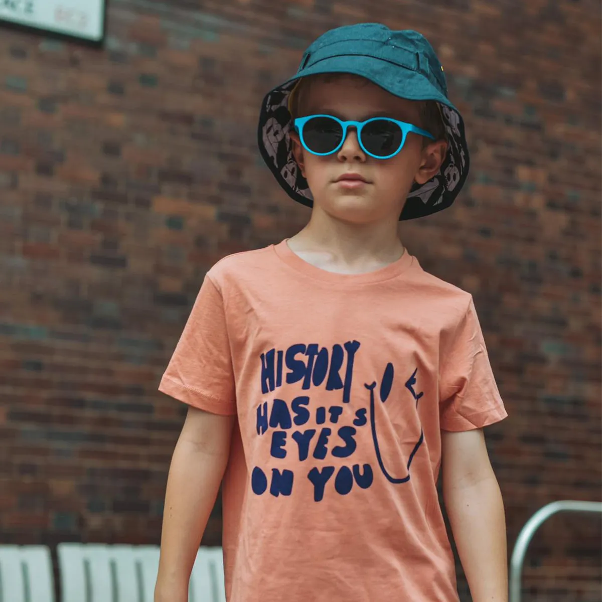 Kids Adventurer Bucket Hat: Navy