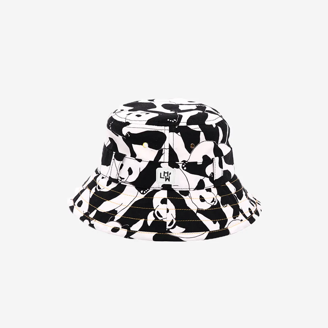 Kids Adventurer Bucket Hat: Panda Pop