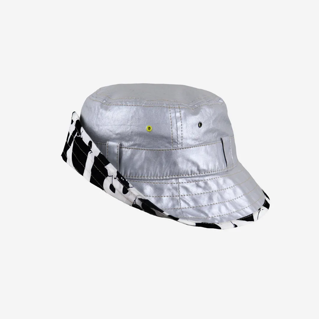 Kids Adventurer Bucket Hat: Silver
