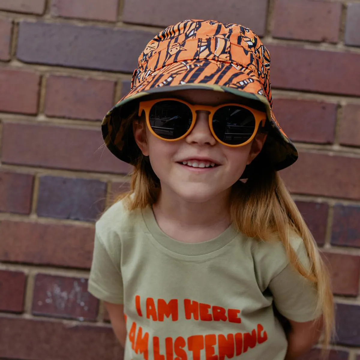 Kids Adventurer Bucket Hat: Tiger King
