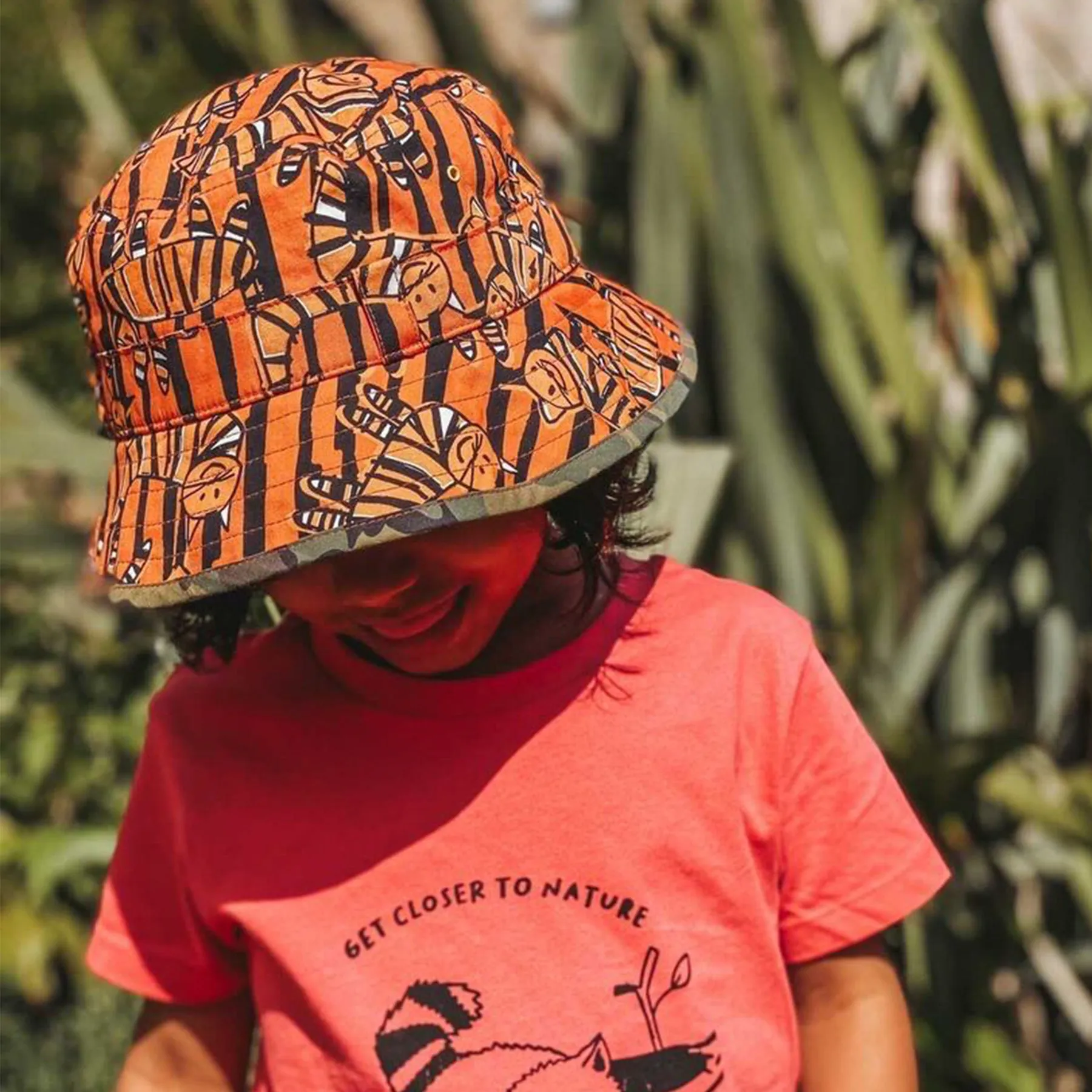 Kids Adventurer Bucket Hat: Tiger King