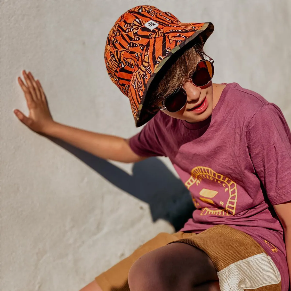 Kids Adventurer Bucket Hat: Tiger King