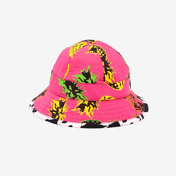 Kids Pioneer Floppy Sun Hat: Pineapple Punch