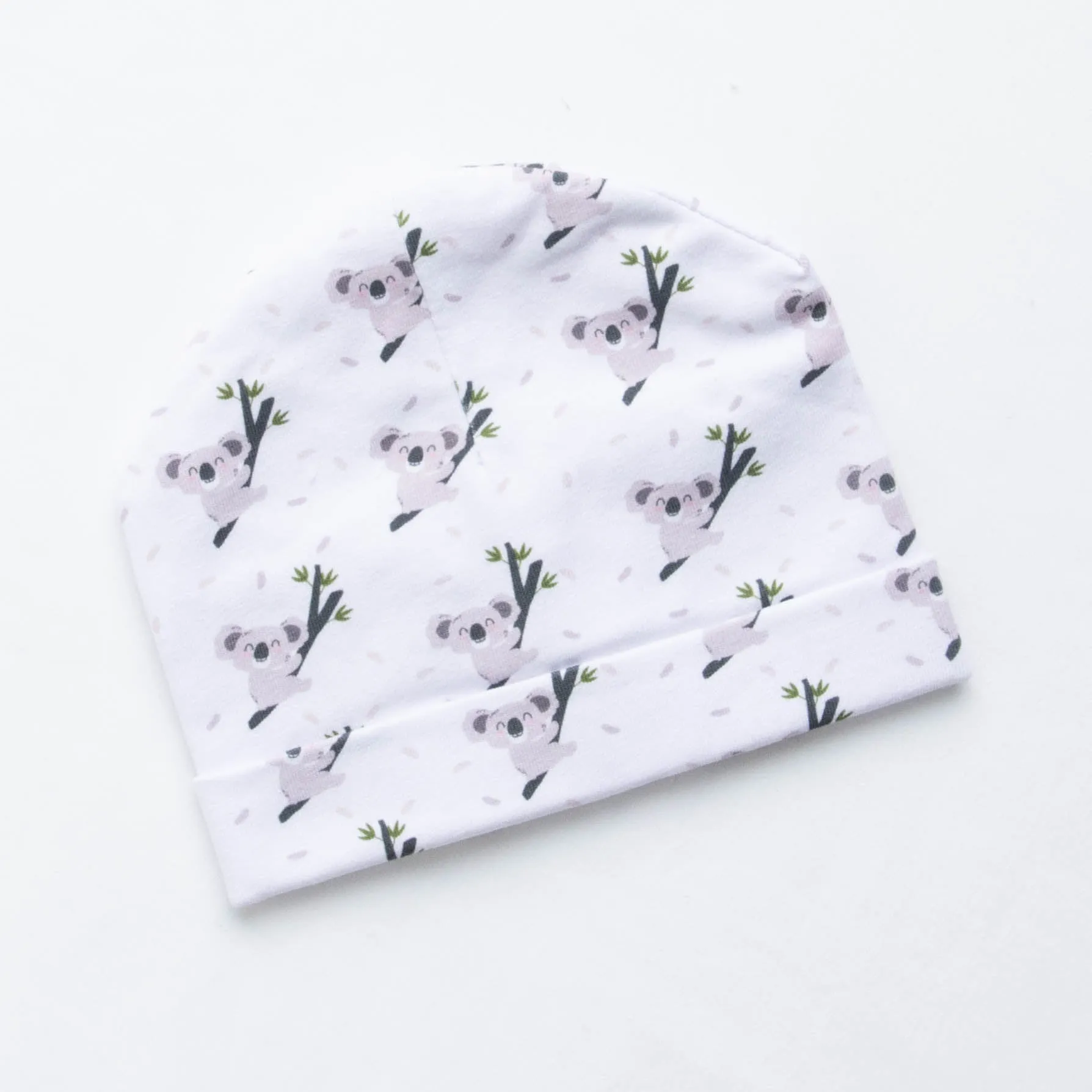 Koala Cuddles Hat, White