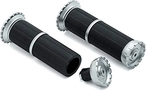Kuryakyn 3586 Riot Handlebar Grips for Throttle and Clutch