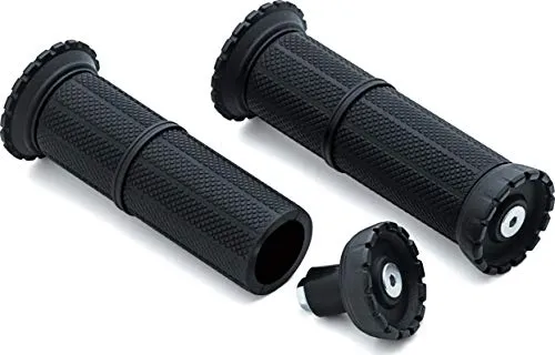 Kuryakyn 3586 Riot Handlebar Grips for Throttle and Clutch