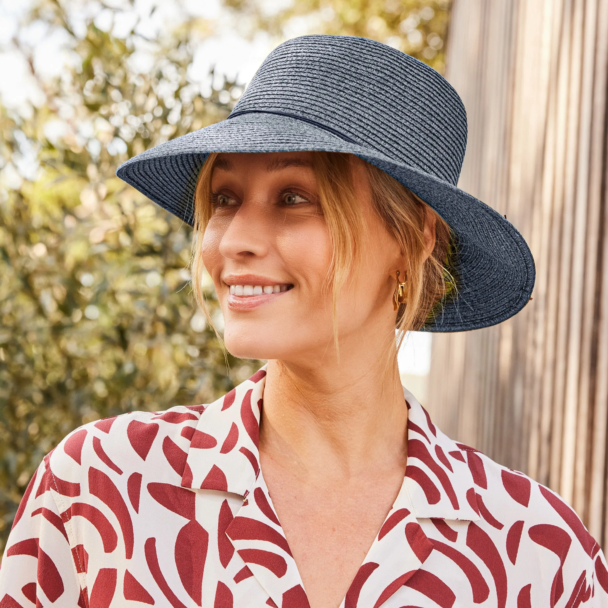 Lacey Bucket Hat - Denim