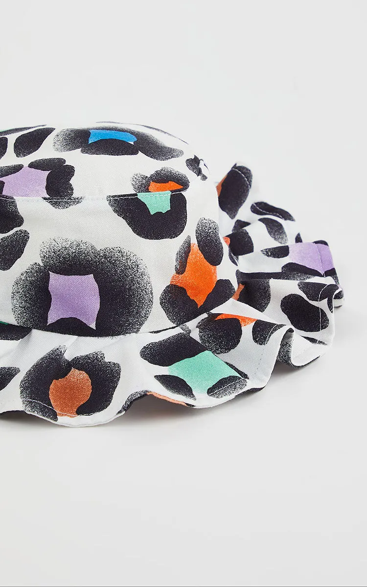 Leopard Girls Hat