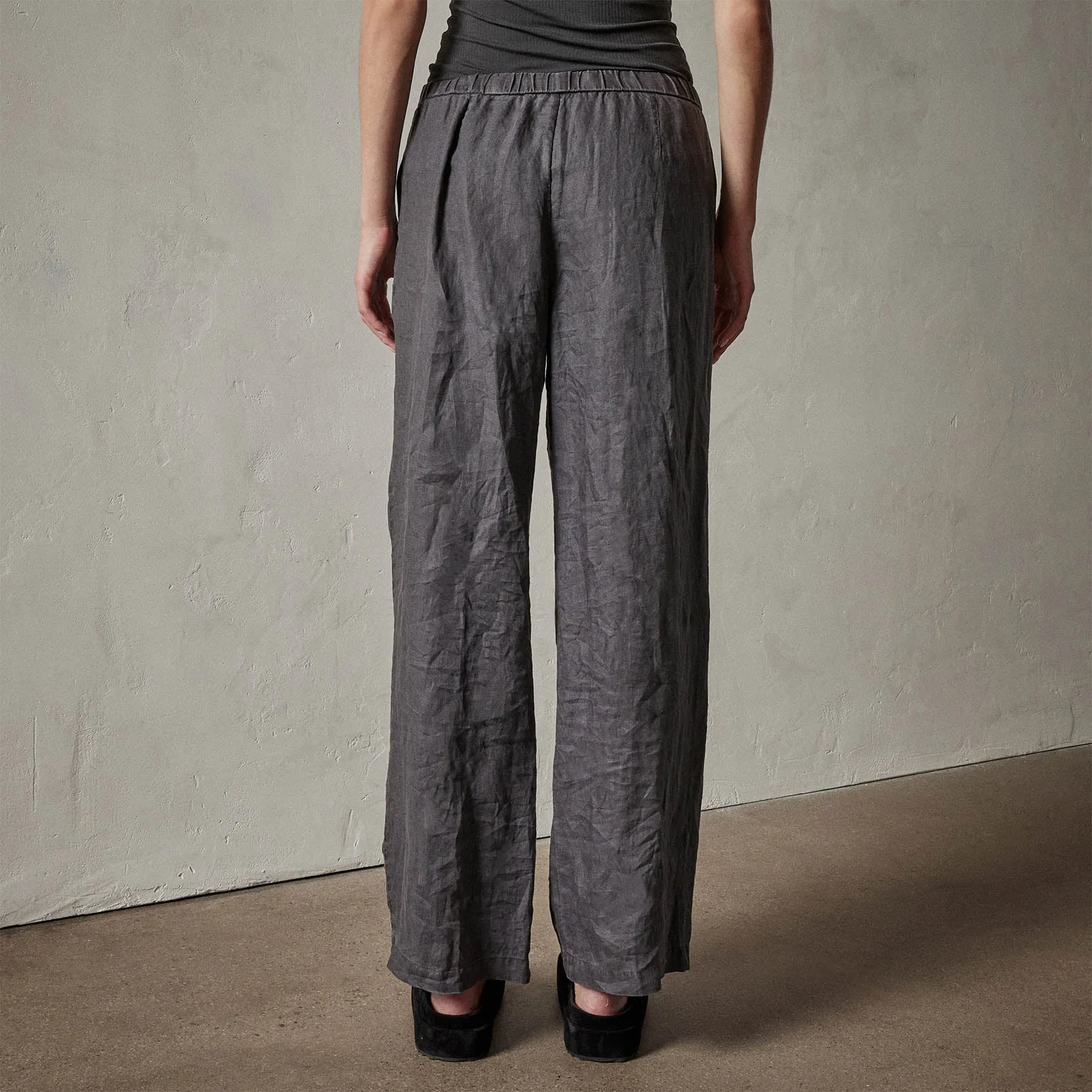 Lightweight Linen Pant - Magma Pigment
