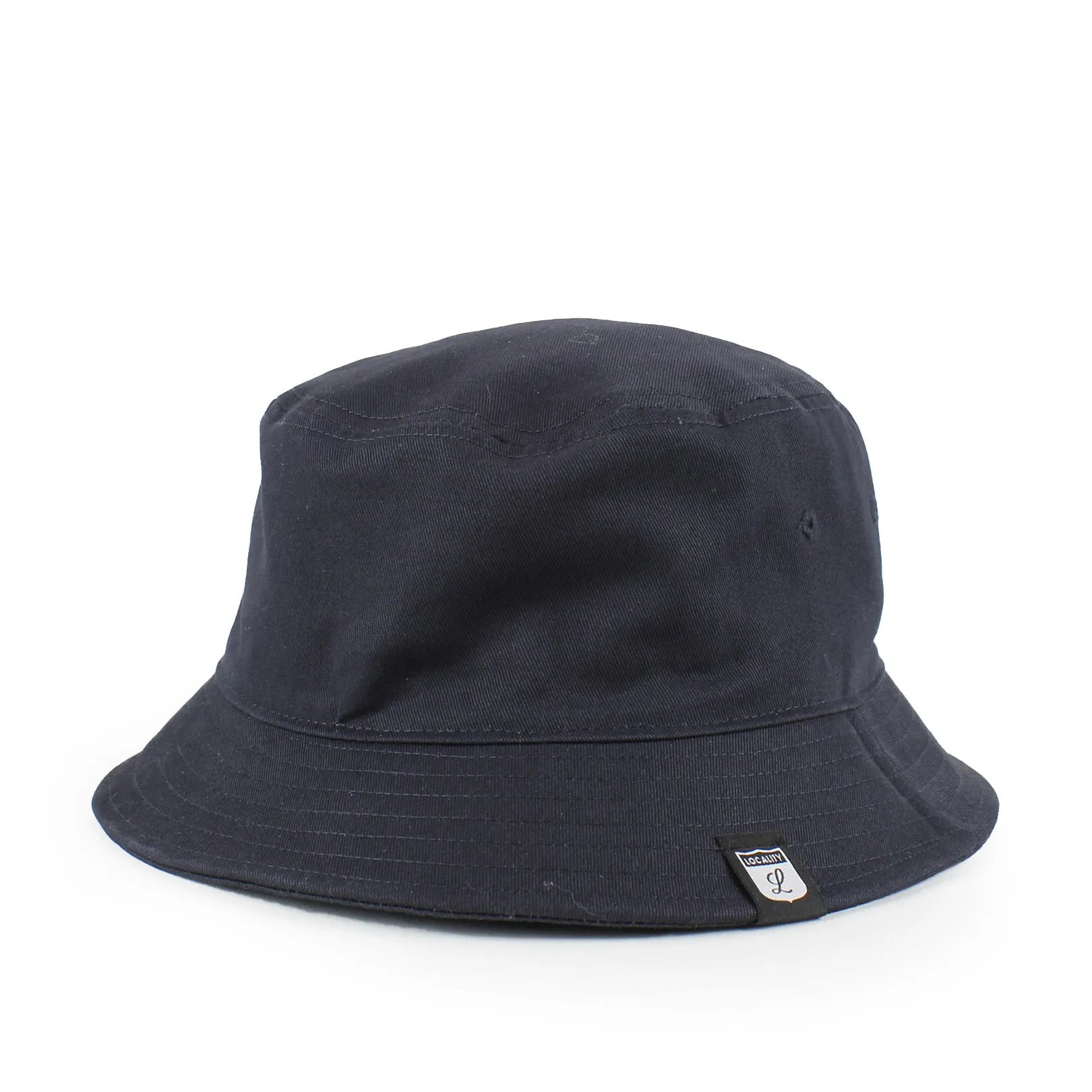 Locality Shield Bucket Hat Navy