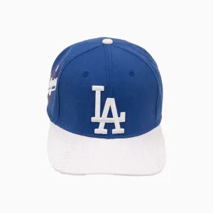 Los Angeles Dodgers MLB Hat With Leather Visor