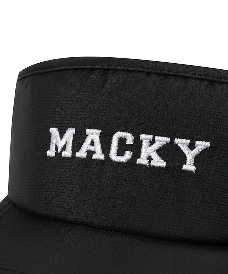 MACKY Golf: Club Sun Visor - Black