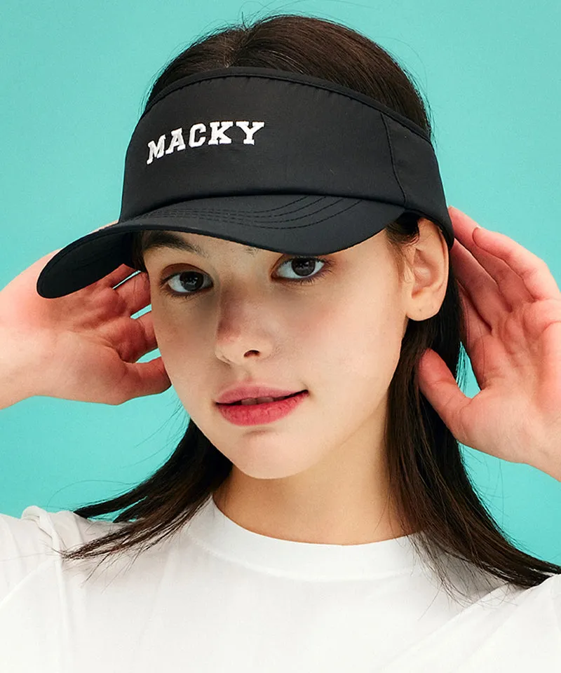 MACKY Golf: Club Sun Visor - Black