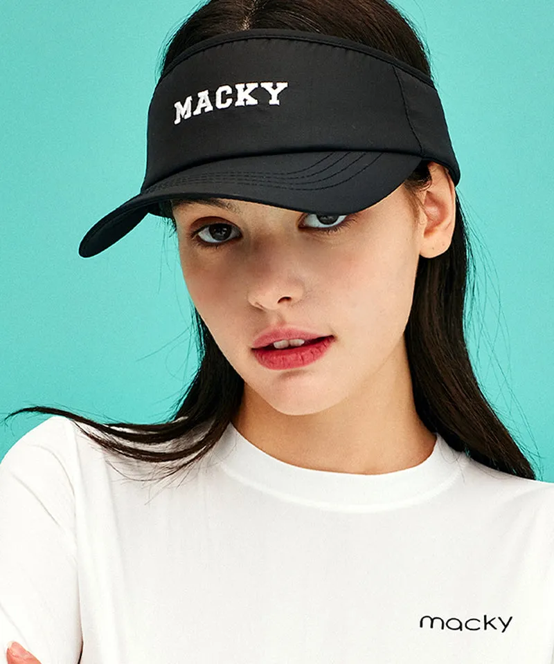 MACKY Golf: Club Sun Visor - Black