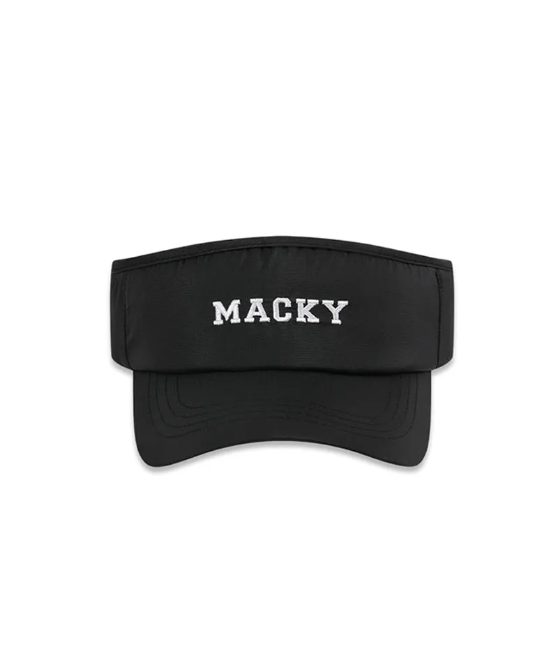 MACKY Golf: Club Sun Visor - Black