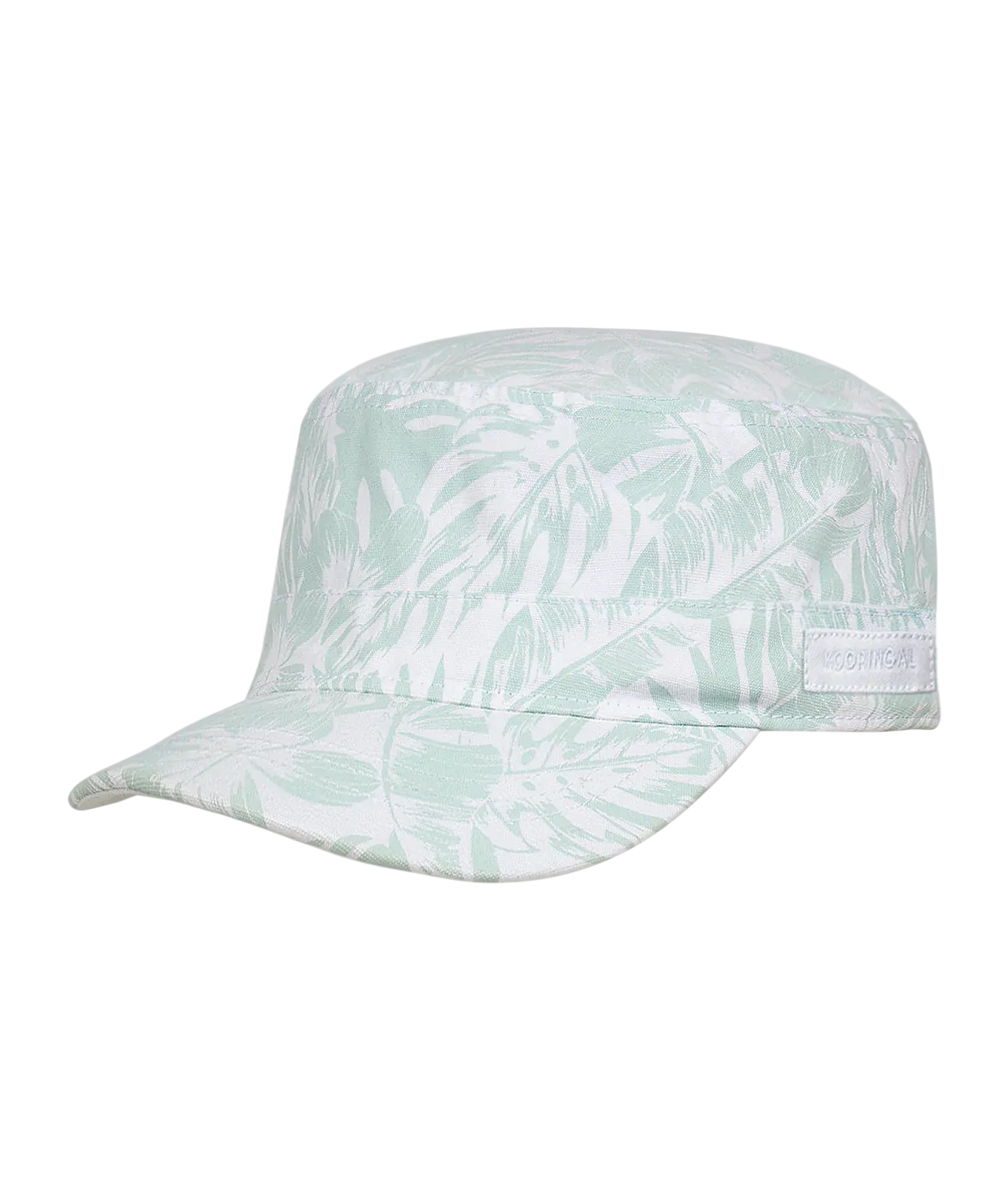 Marley Mao Cap in Tropics White