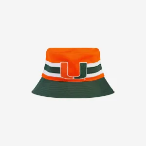 Miami Hurricanes Team Stripe Bucket Hat