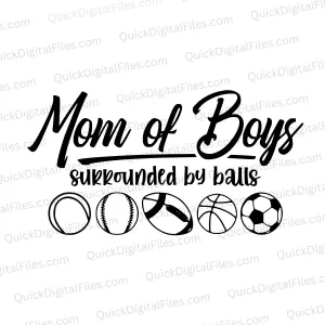 Mom of Boys: SVG