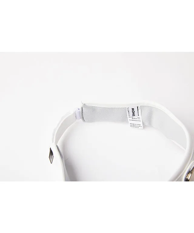 Monster G Unisex Sun Cap White