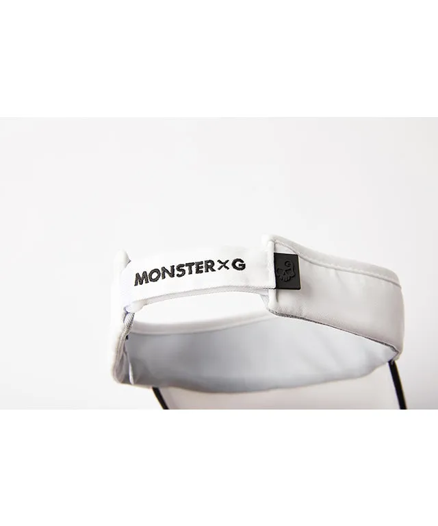 Monster G Unisex Sun Cap White