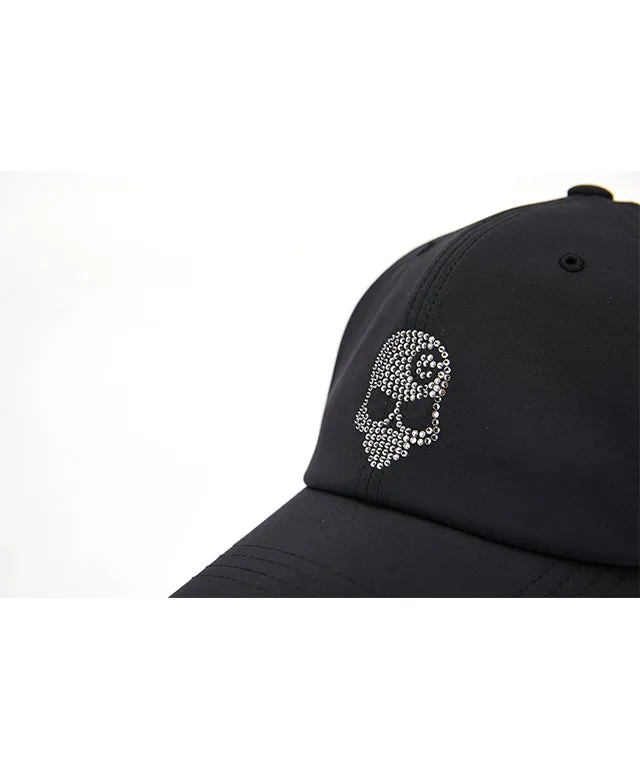 Monster G Women Swarovski Ball Cap Black