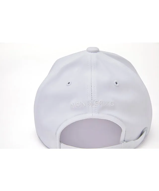 Monster G Women Swarovski Ball Cap White