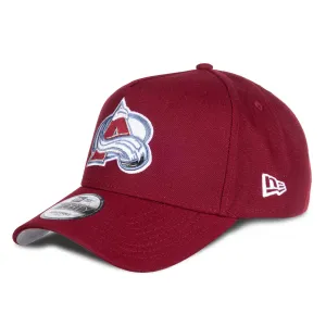 NewEra NHL 9Forty Team Color Snapback Hat - Colorado Avalanche
