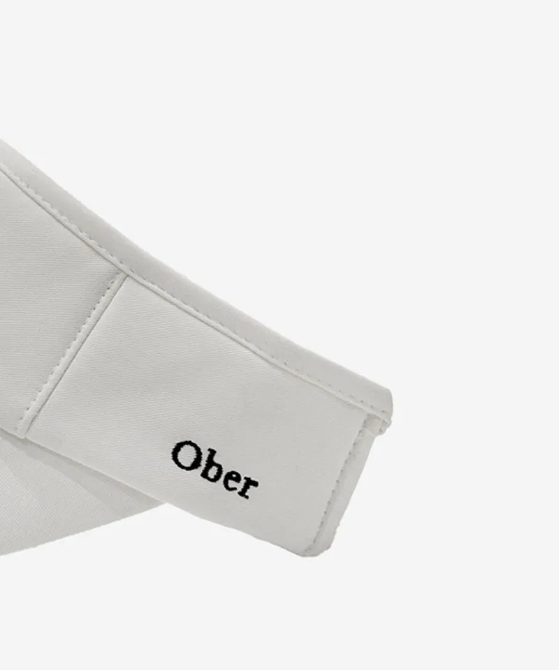 OBER Golf Essential Symbol Visor - Black
