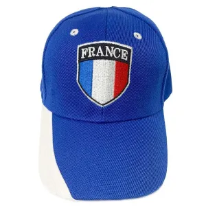 Pam France Adjustable Kids Cap - Royal Blue