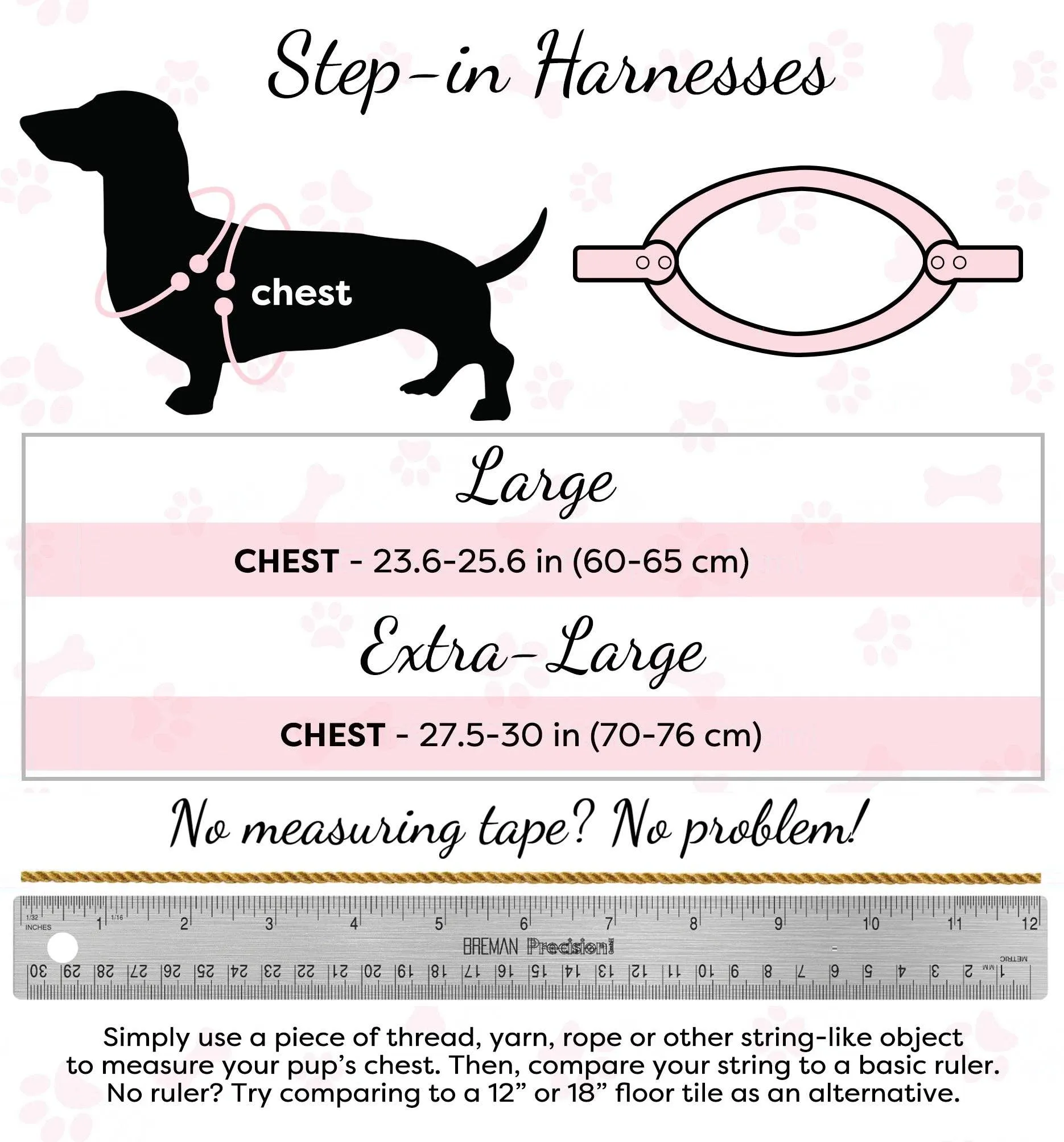 PoisePup - STEP-IN HARNESS - DARK NIGHT