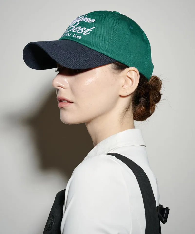 POSHERD Labe Two-Tone Ball Cap - Green