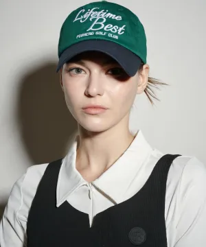 POSHERD Labe Two-Tone Ball Cap - Green