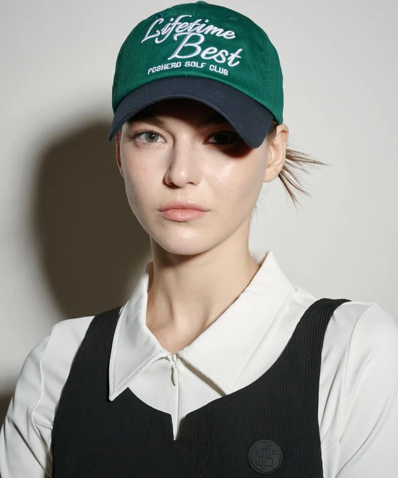 POSHERD Labe Two-Tone Ball Cap - Green