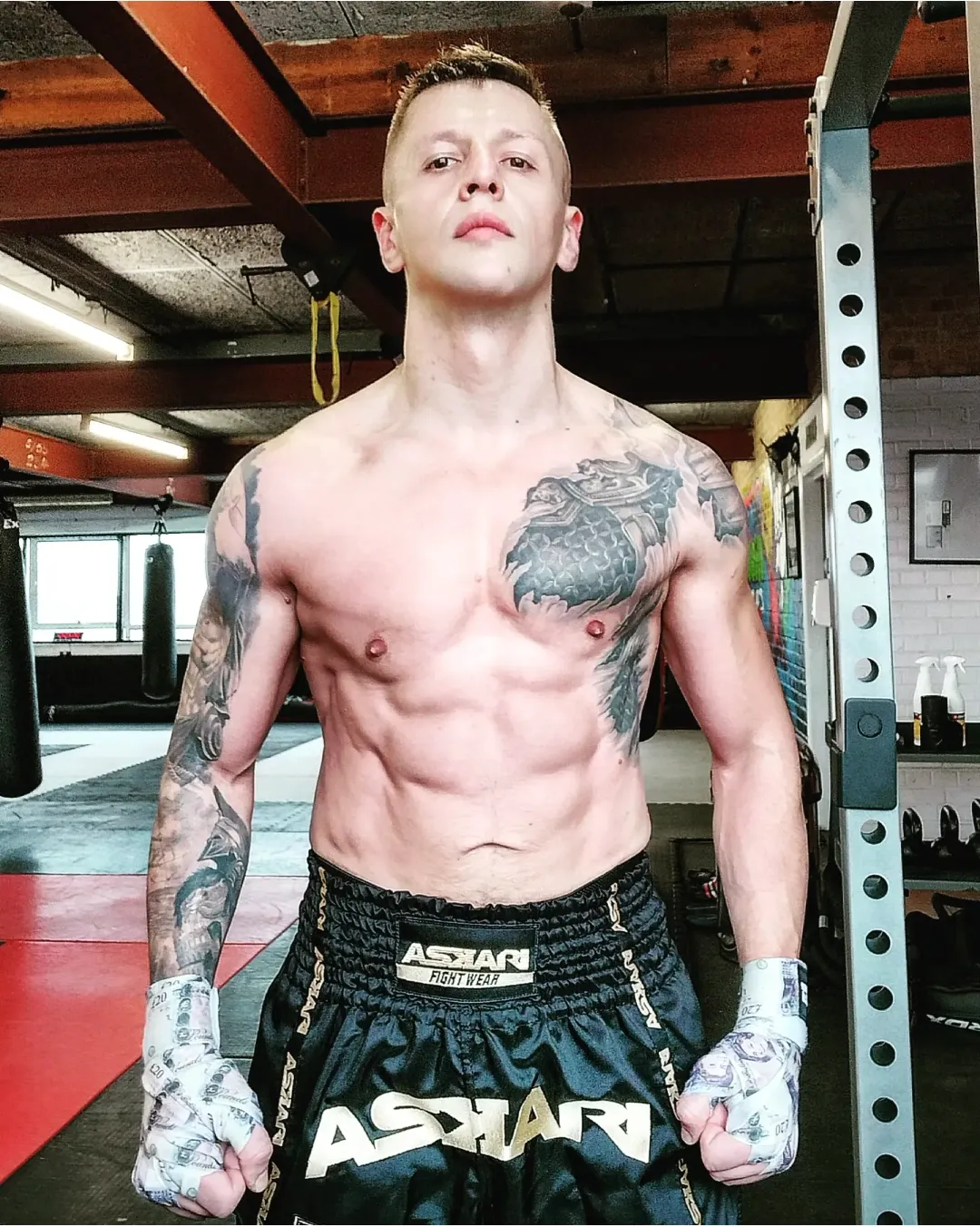 "24K" MUAY THAI SHORTS