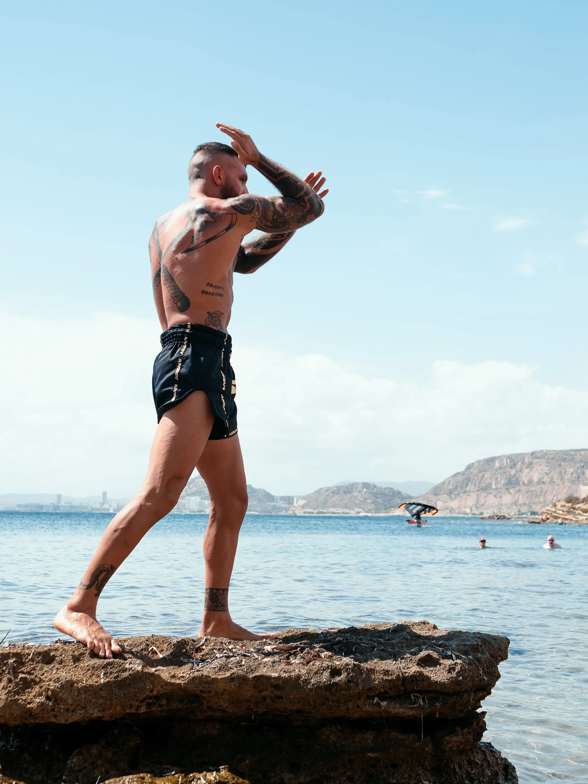 "24K" MUAY THAI SHORTS