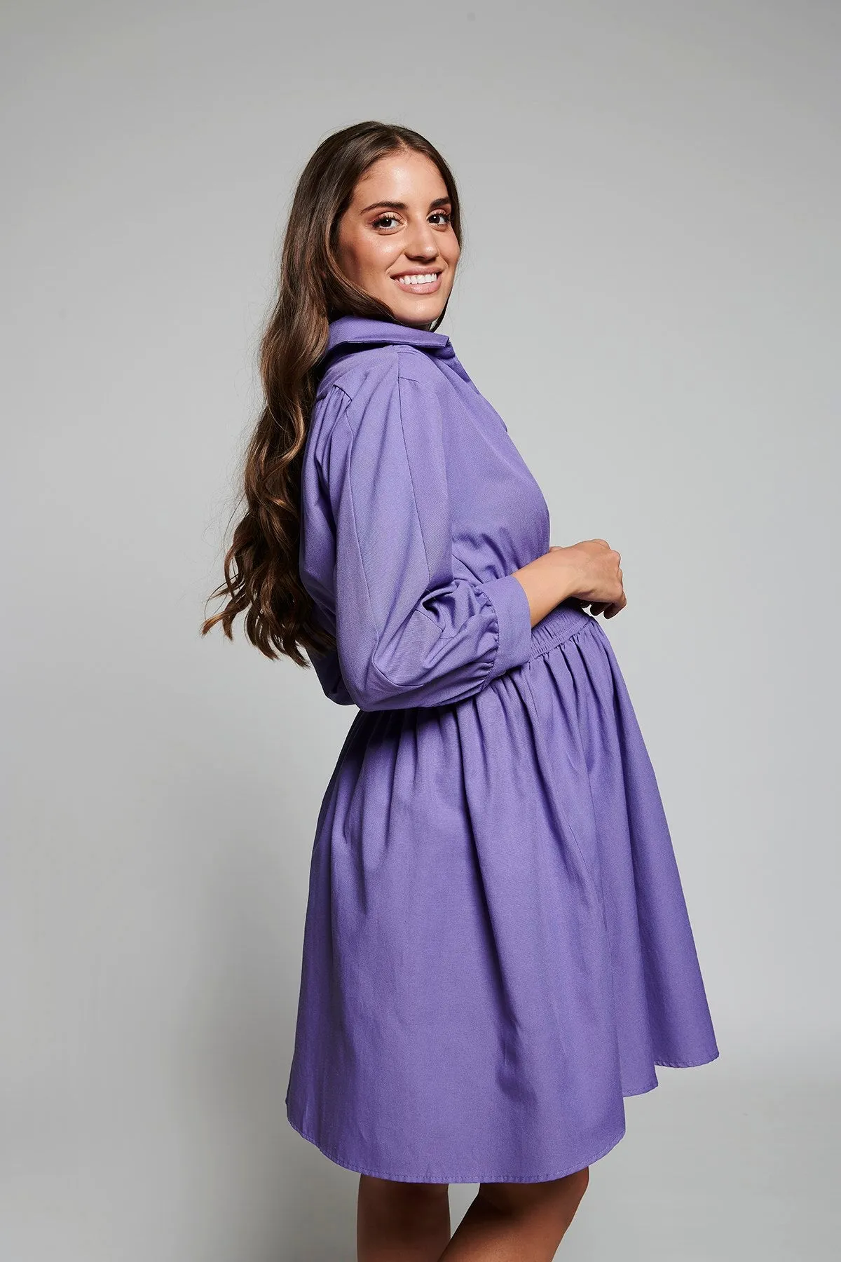 Selia Dress - Lilac