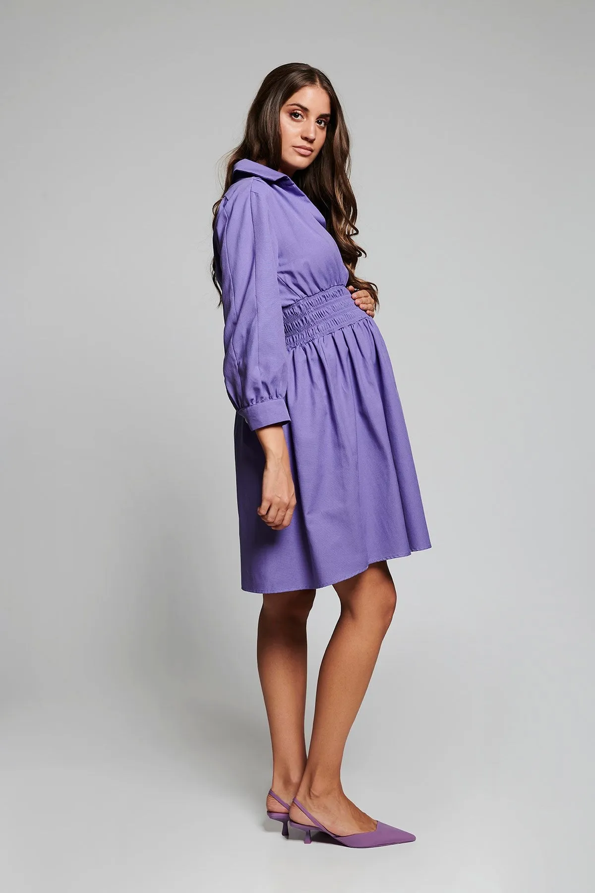 Selia Dress - Lilac