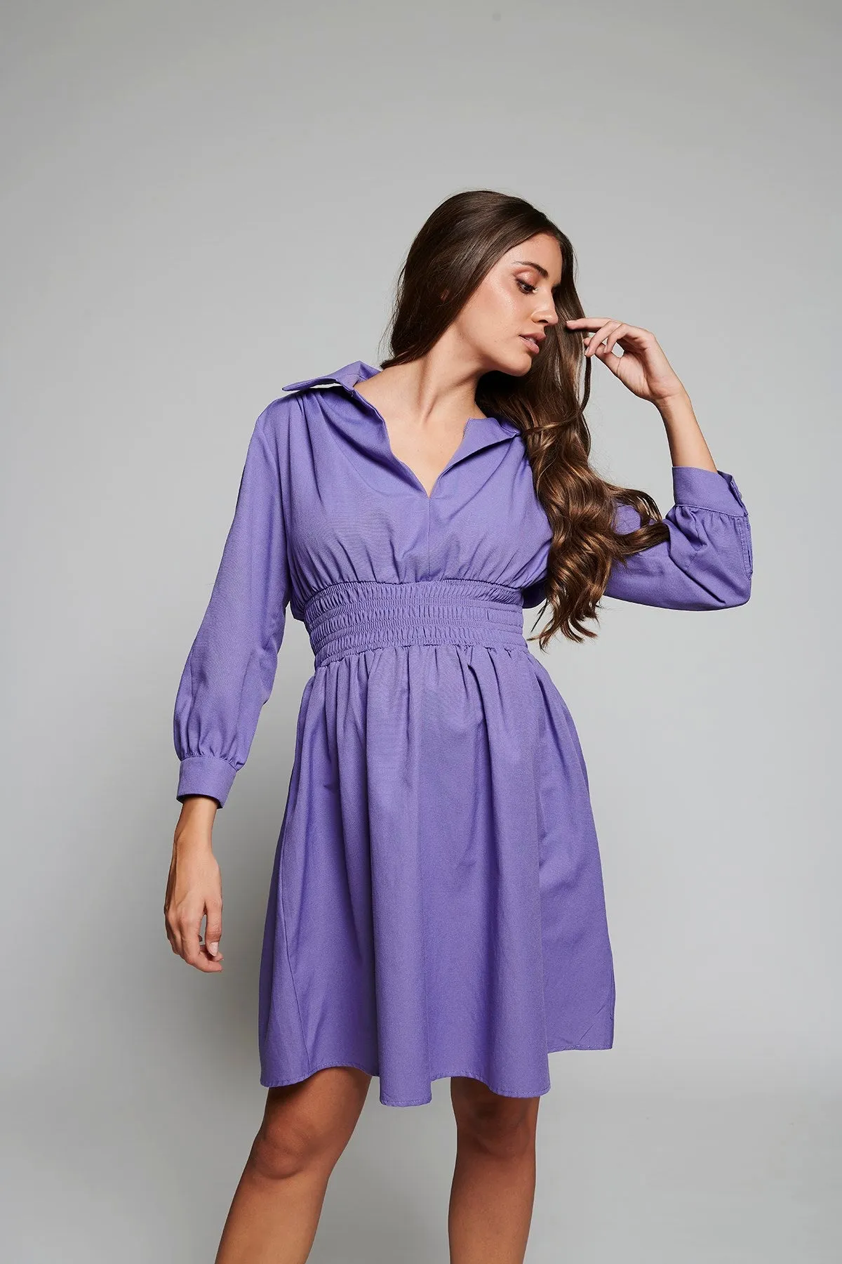 Selia Dress - Lilac
