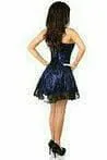 Sexy Blue Lace Corset Dress