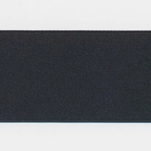 Silky Satin Ribbon #50 Black