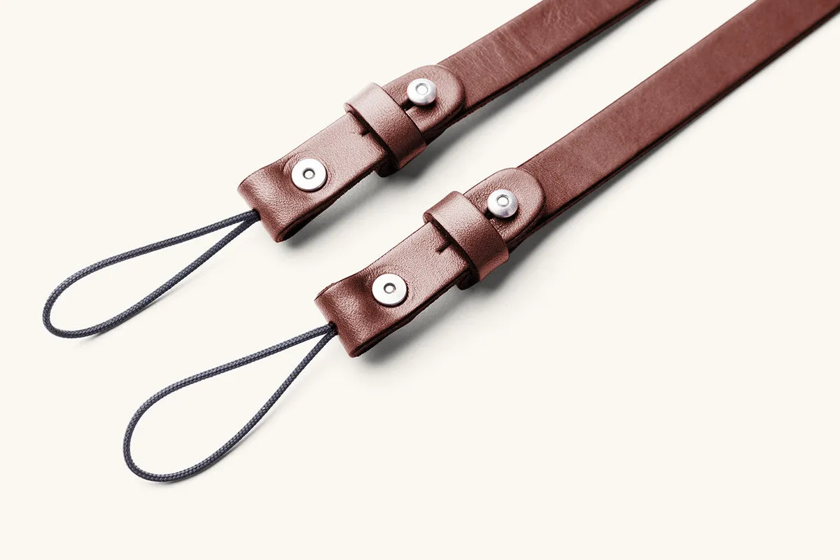 SLR Camera Strap - Cognac