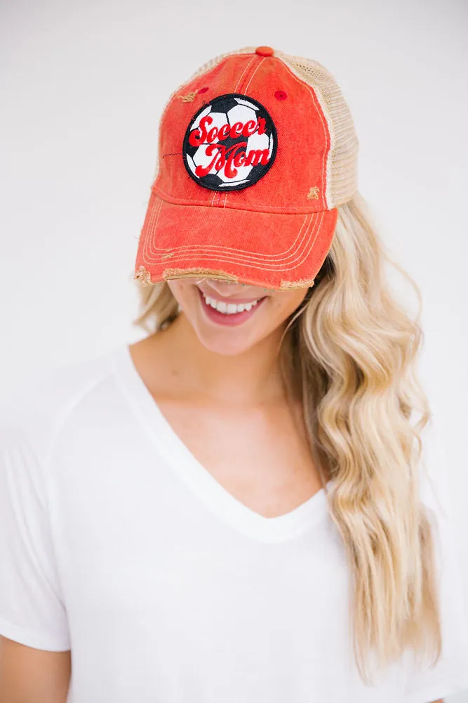 SOCCER MOM PATCH HAT